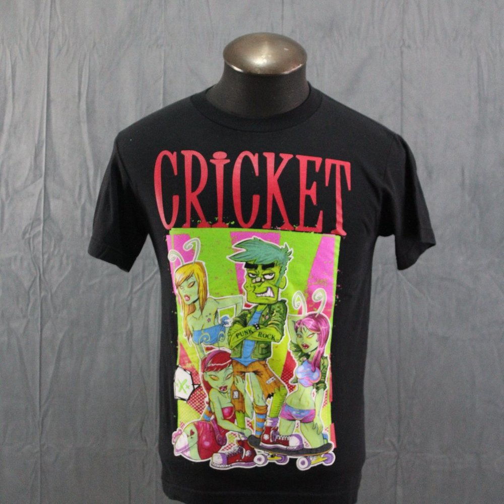 Canadian Punk Band Shirt - Cricket Cartoon Graphic - Men's Small